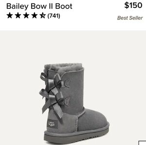 New-Girls Bailey Uggs Size 13